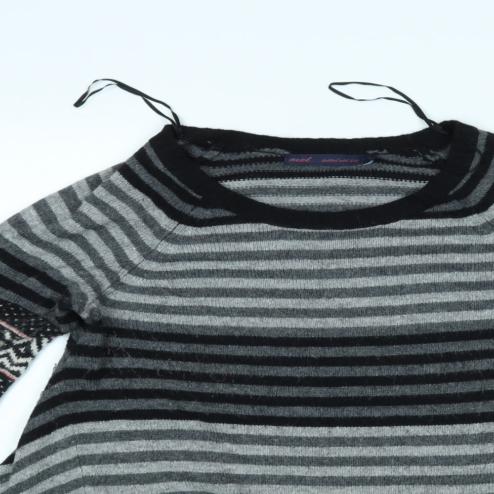 Womens UK Size 10 NEXT Multicoloured Pullover Jumper