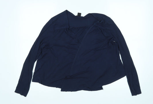 Womens UK Size S H&M Blue Cardigan Jumper