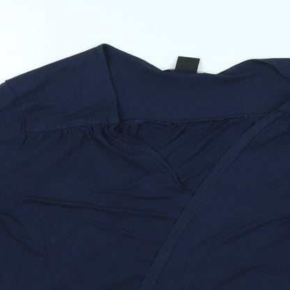 Womens UK Size S H&M Blue Cardigan Jumper