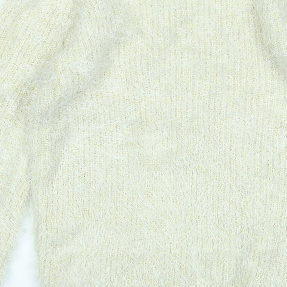 Womens UK Size M Misumi Beige Pullover Jumper