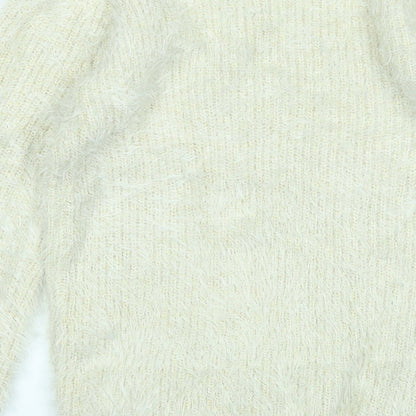 Womens UK Size M Misumi Beige Pullover Jumper