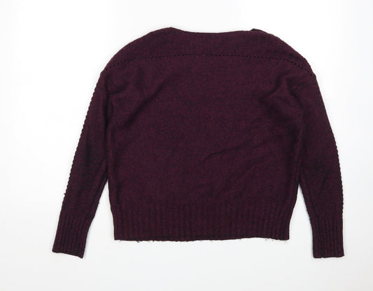 Womens UK Size L Gap Purple Pullover Jumper
