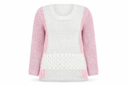 Casamia Womens Multicoloured Pullover Jumper Size L