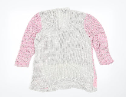 Womens UK Size L Casamia Multicoloured Pullover Jumper