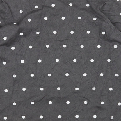 Womens UK Size S Ann Harvey Grey Cardigan Jumper