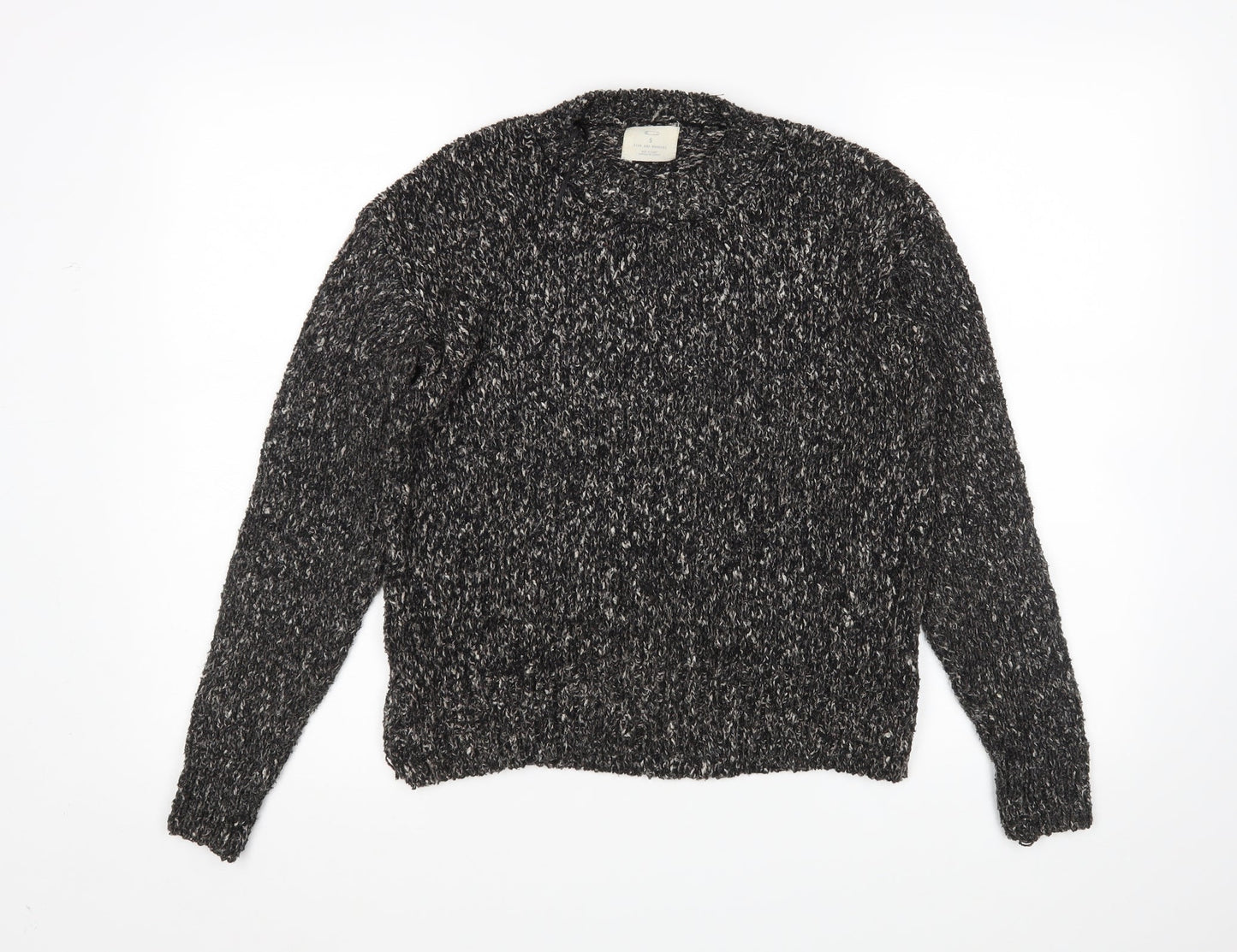 Womens UK Size S Pins & Needles Grey Pullover Jumper