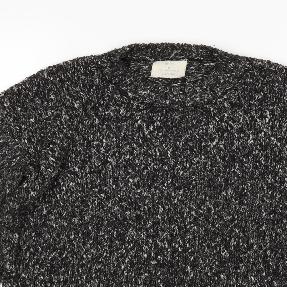 Womens UK Size S Pins & Needles Grey Pullover Jumper
