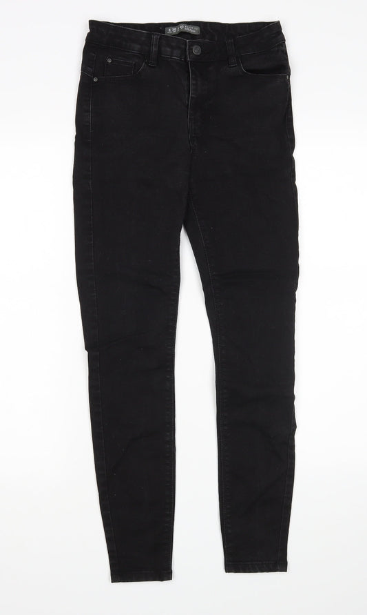 Denim Co Womens Black   Skinny Jeans Size 8 L28 in
