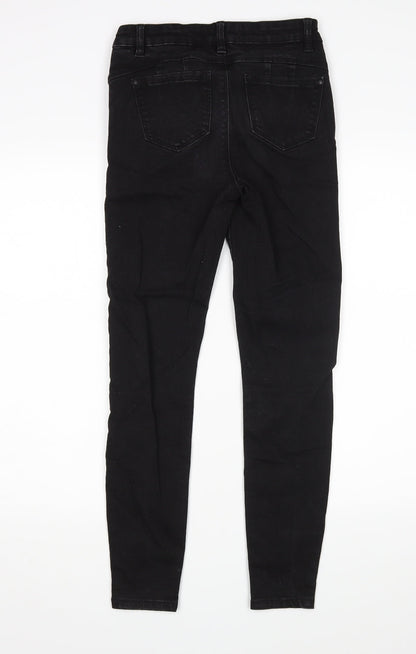 Denim Co Womens Black   Skinny Jeans Size 8 L28 in