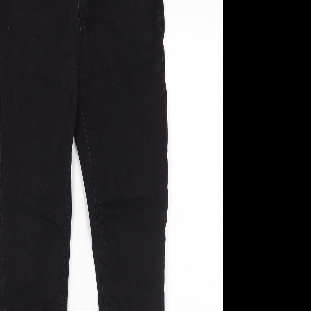 Denim Co Womens Black   Skinny Jeans Size 8 L28 in