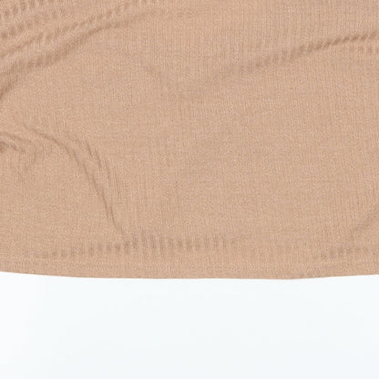 SheIn Womens Brown   Pullover Jumper Size XS  - Cropped