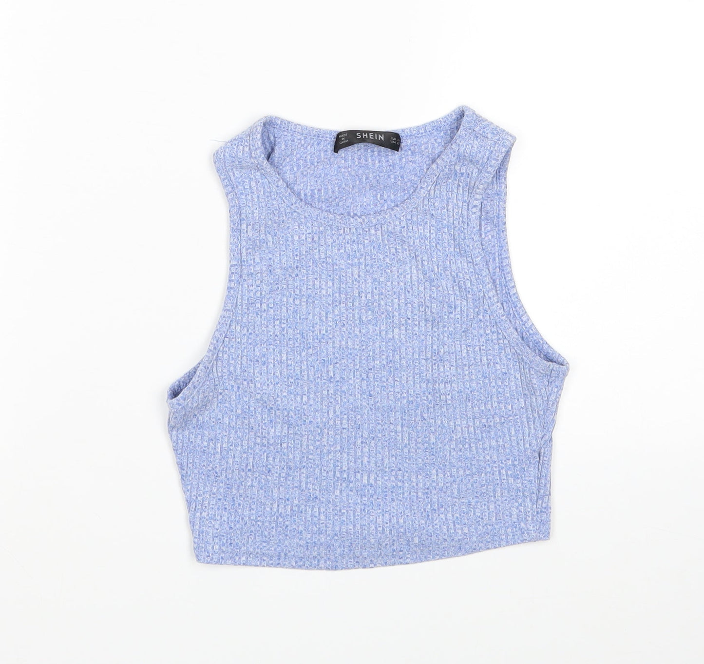 Shein  Womens Blue   Basic Tank Size XS