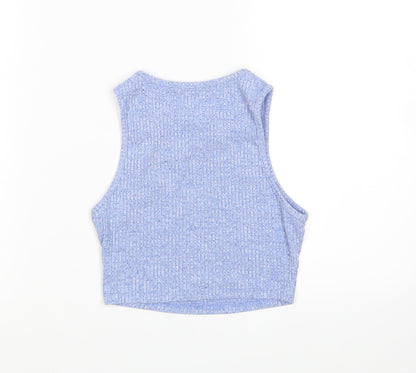 Shein  Womens Blue   Basic Tank Size XS