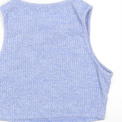 Shein  Womens Blue   Basic Tank Size XS