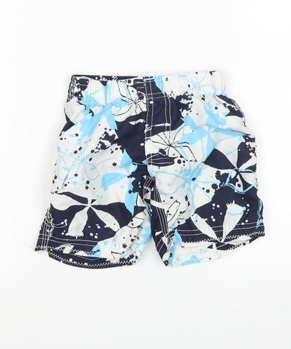 Platypus Boys Multicoloured Floral  Sweat Shorts Size 2 Years - Swim Shorts