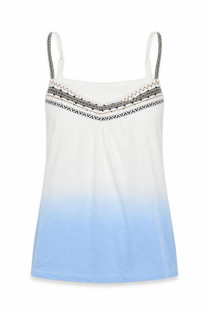 Front view of Lootstock women’s multicoloured basic tank, size M