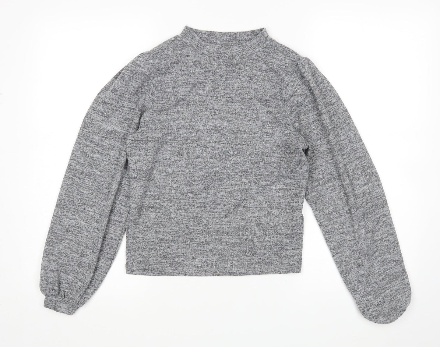 Womens UK Size S New Look Grey Pullover Jumper