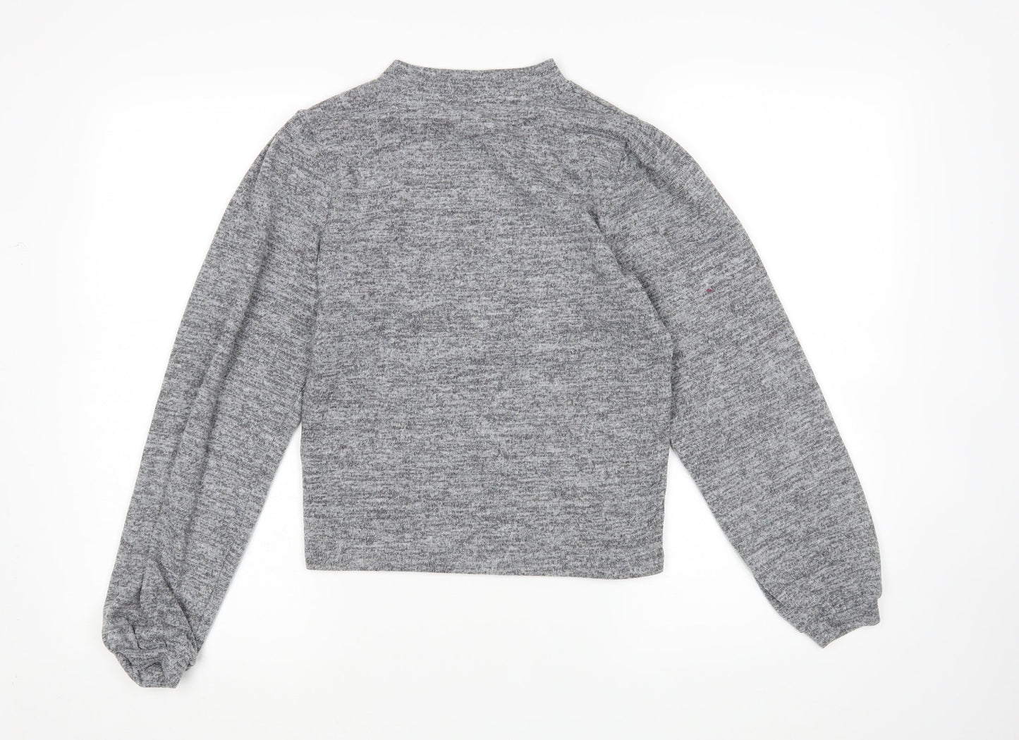 Womens UK Size S New Look Grey Pullover Jumper