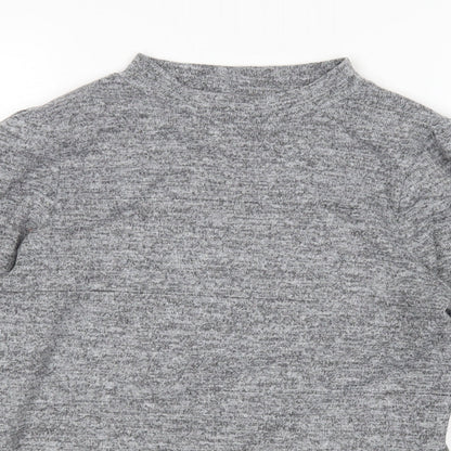 Womens UK Size S New Look Grey Pullover Jumper
