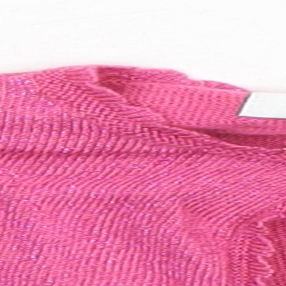 Earlydays Girls Pink   Cardigan Jumper Size 6-9 Months