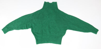 Womens UK Size  Preworn Green Pullover Jumper