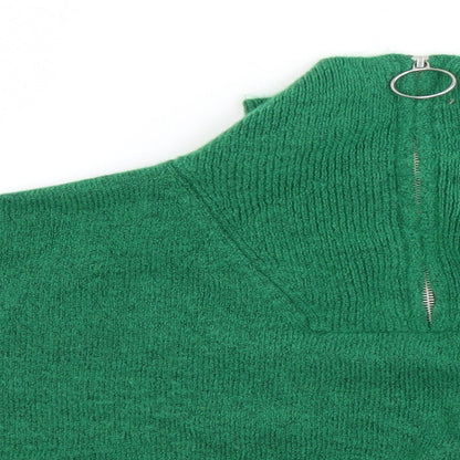 Womens UK Size  Preworn Green Pullover Jumper