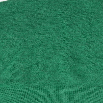 Womens UK Size  Preworn Green Pullover Jumper