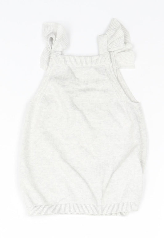 O.C. Sweaters Girls Grey   A-Line    - Bunny