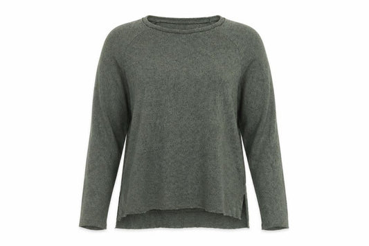 Front view of American Eagle Outfitters women’s brown jumper, size XS