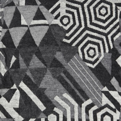 TU Womens Grey Geometric  Pullover Jumper