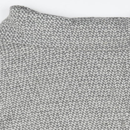 Womens UK Size S Apricot Grey Pullover Jumper