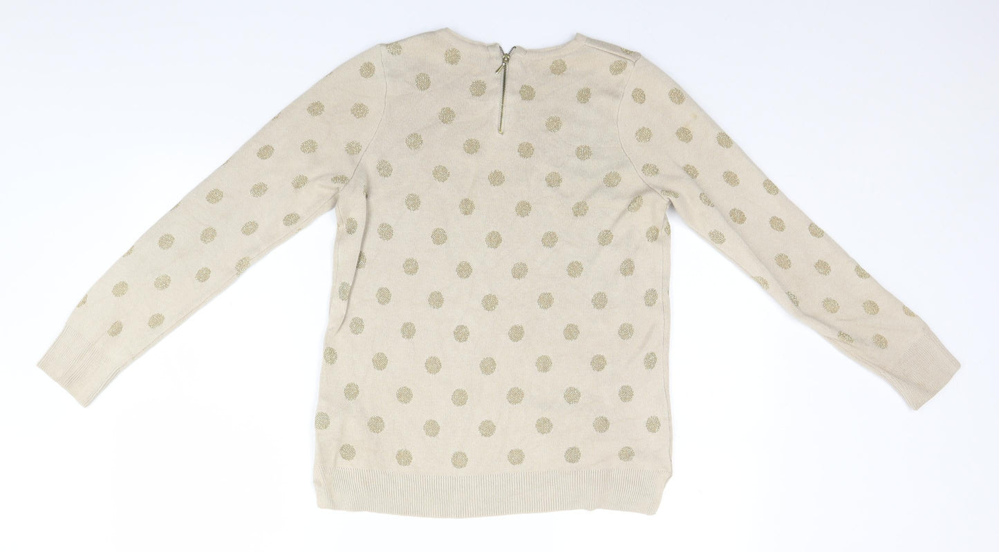 Womens UK Size M LC Waikiki Green Pullover Jumper