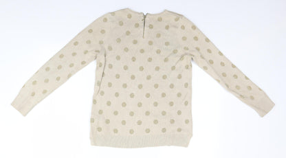 Womens UK Size M LC Waikiki Green Pullover Jumper