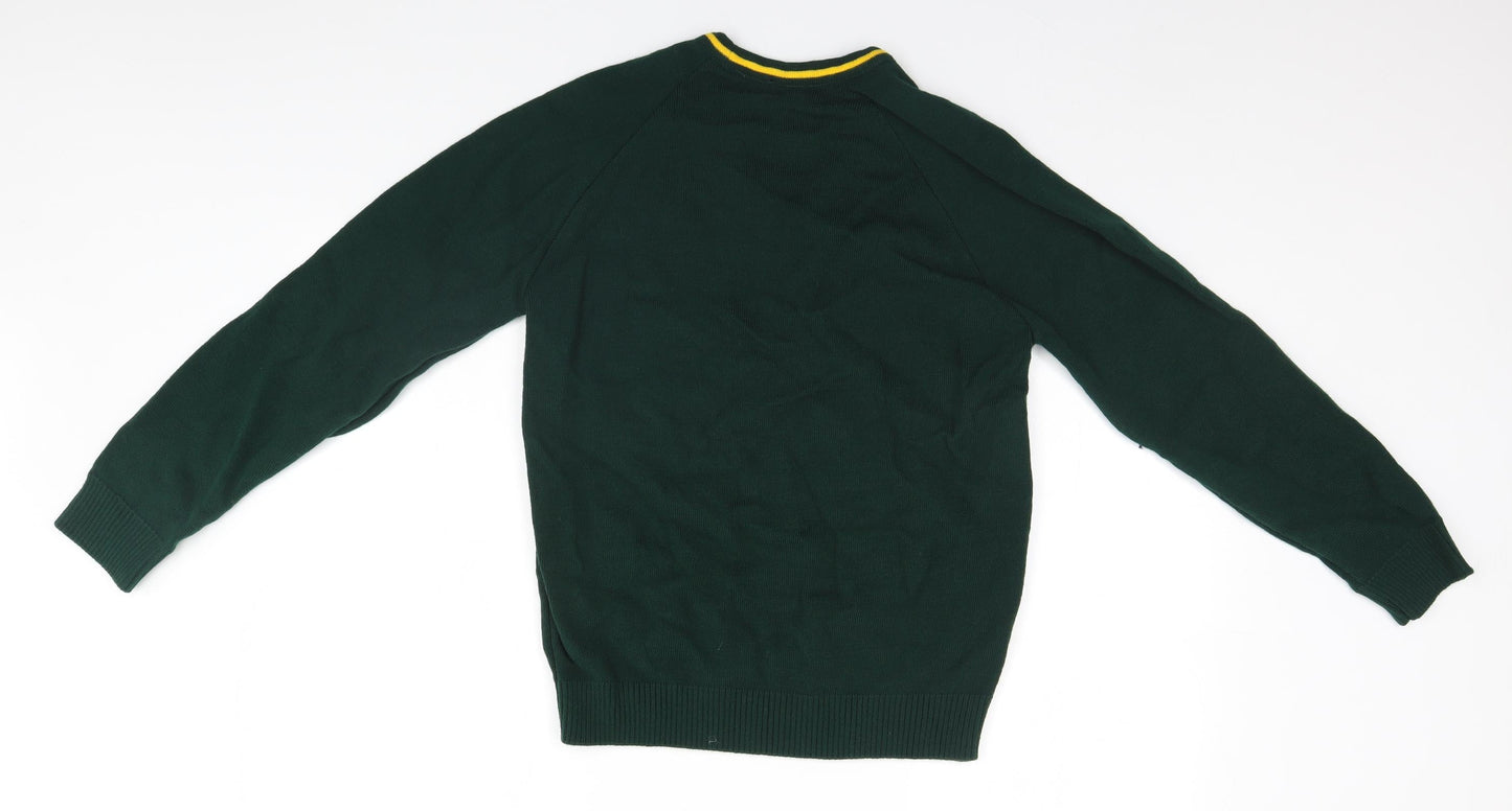 Uniform Mens Green   Pullover Jumper