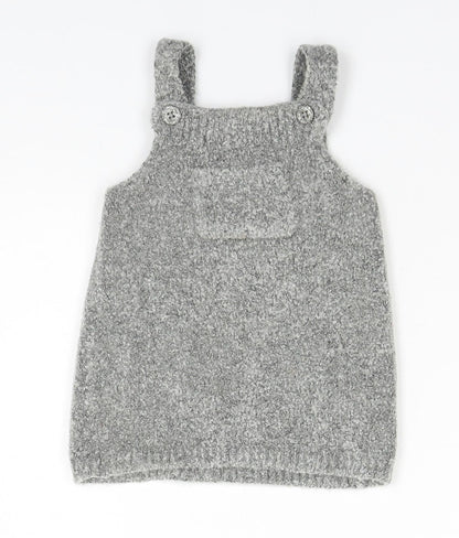 F&F Baby Grey   Coverall One-Piece Size 6-9 Months