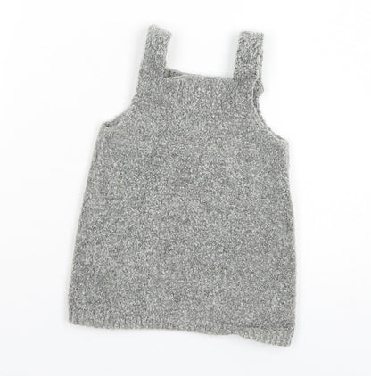 F&F Baby Grey   Coverall One-Piece Size 6-9 Months