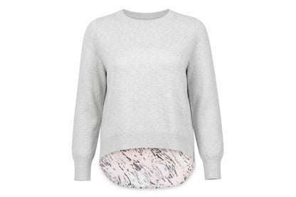 Womens UK Size 12 Principles Grey Pullover Jumper
