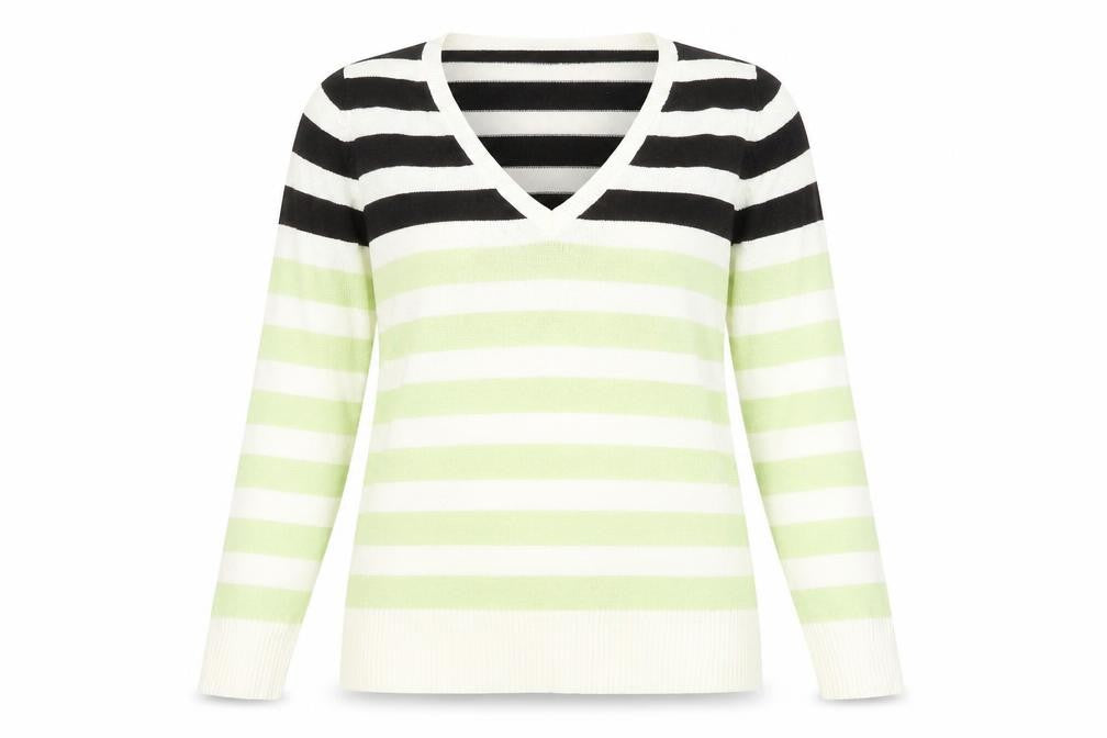 Womens UK Size 10 Marks and Spencer Green Pullover Jumper