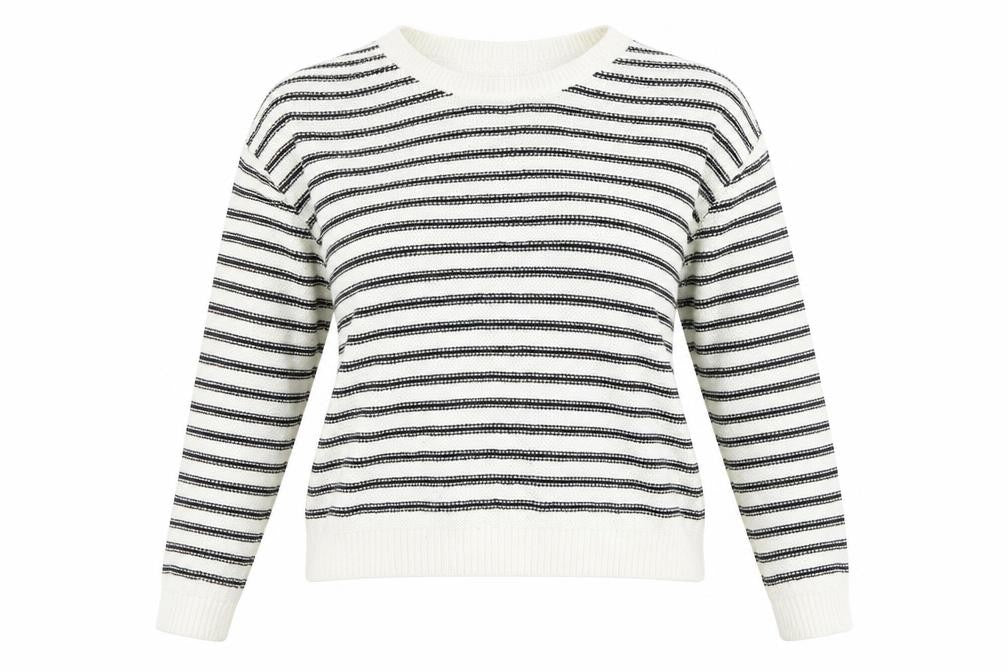 Womens UK Size 10 Divided White Pullover Jumper