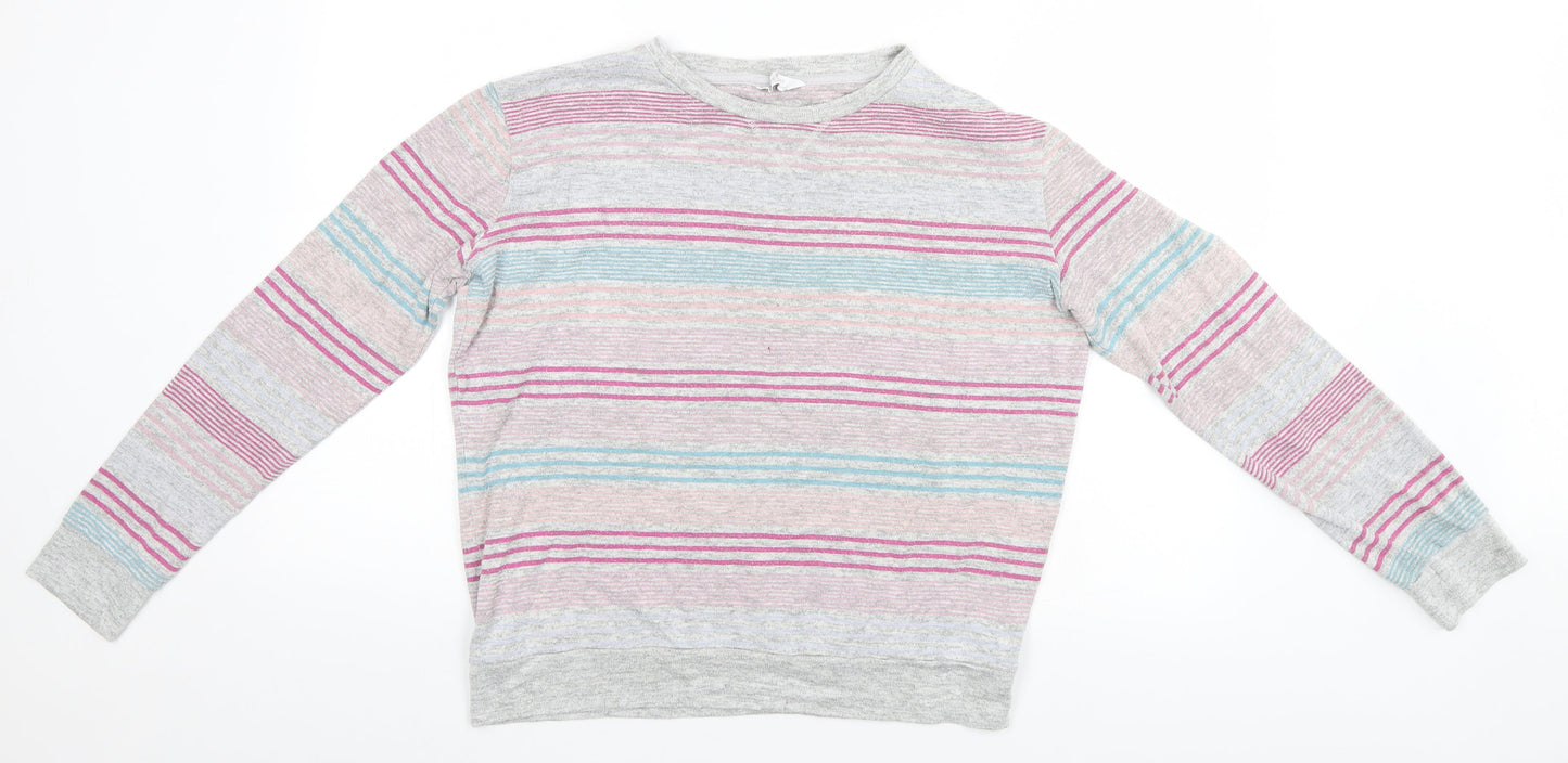 Womens UK Size 14 Marks and Spencer Grey Pullover Jumper