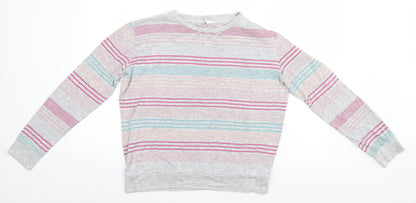 Womens UK Size 14 Marks and Spencer Grey Pullover Jumper