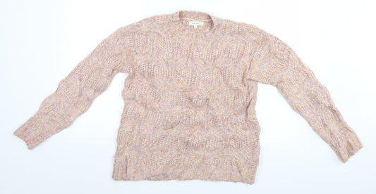 Womens UK Size M Per Una Beige Pullover Jumper