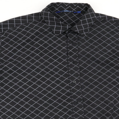 Mens UK Size L Freeport Grey  Button-Up Long Sleeve Casual Shirt