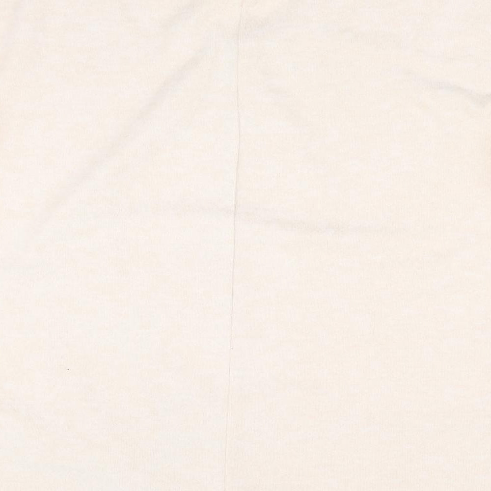 Womens UK Size 10 Papaya Beige Pullover Jumper