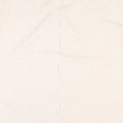 Womens UK Size 10 Papaya Beige Pullover Jumper