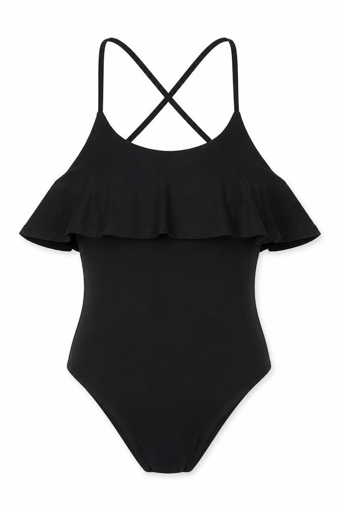 Womens UK Size 10 Missguided One-Piece Black Bodysuit