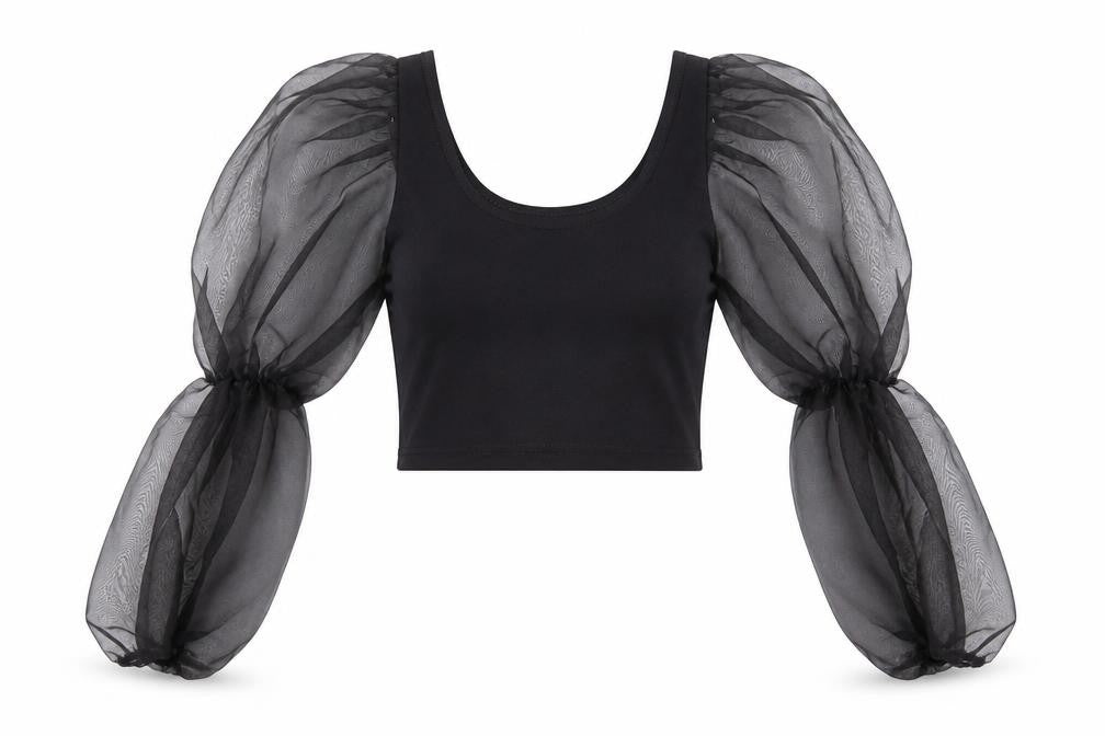 Womens UK Size M Preworn Black Basic T-Shirt