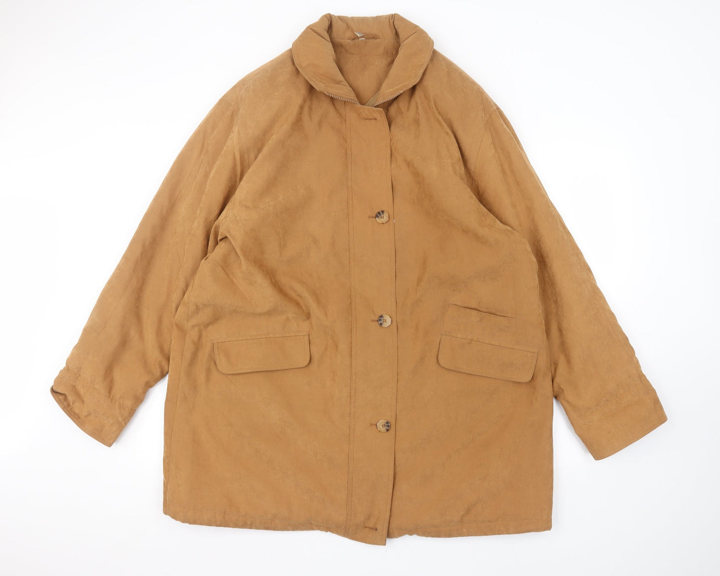 Womens UK Size 16 Preworn Brown Jacket