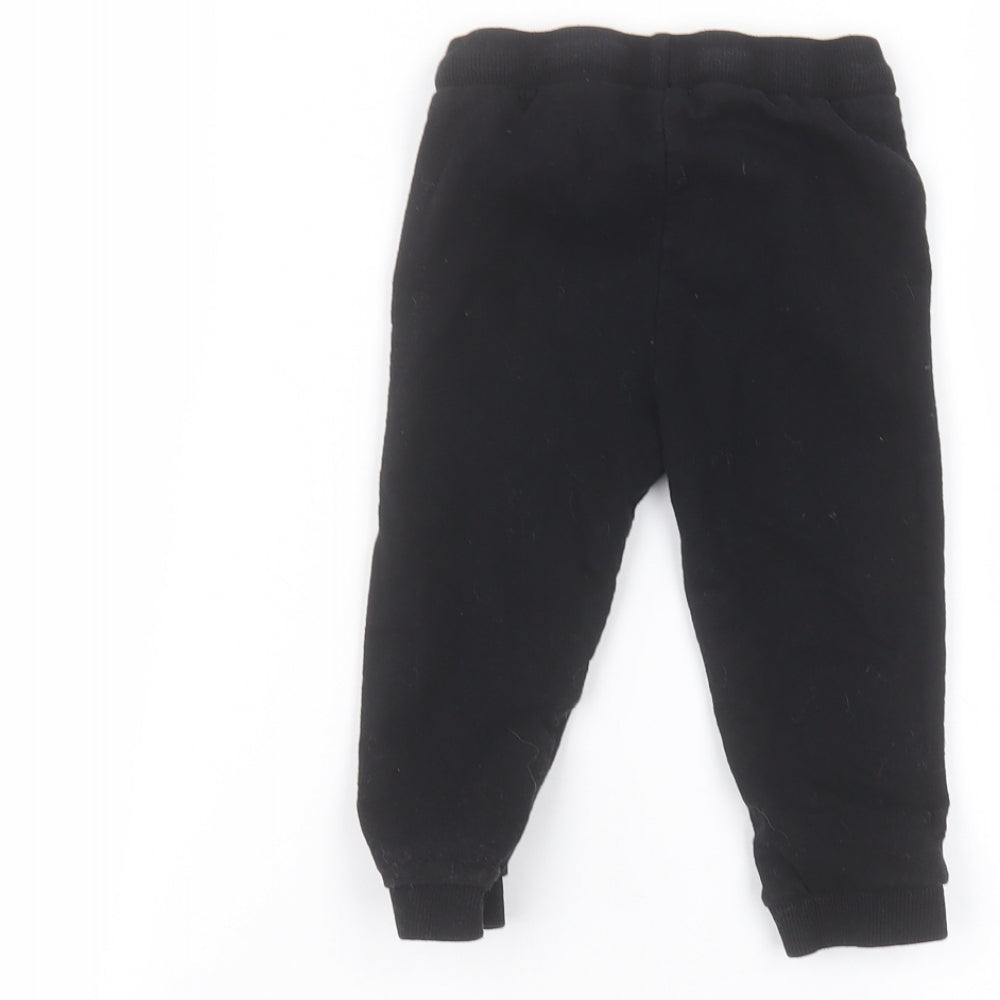 Disney Baby Black   Sweatpants Trousers Size 12-18 Months