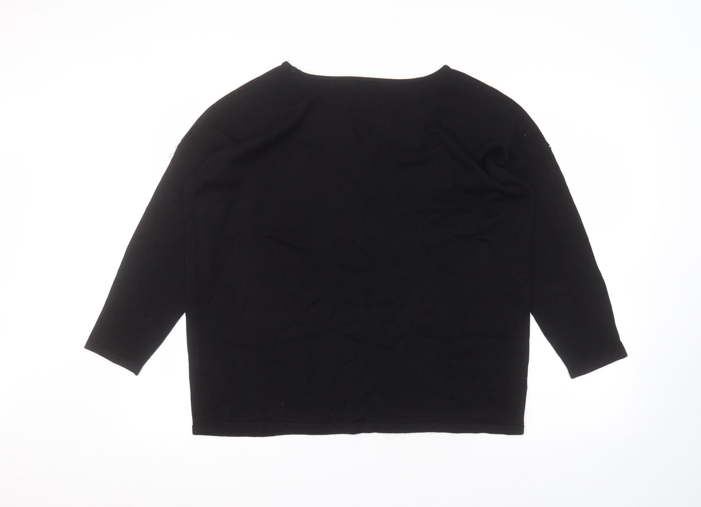 Womens UK Size 16 Bonmarché Black Pullover Jumper